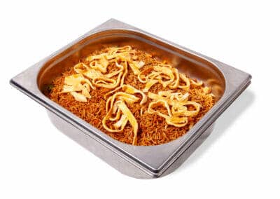 javaanse nasi met omelet reepjes